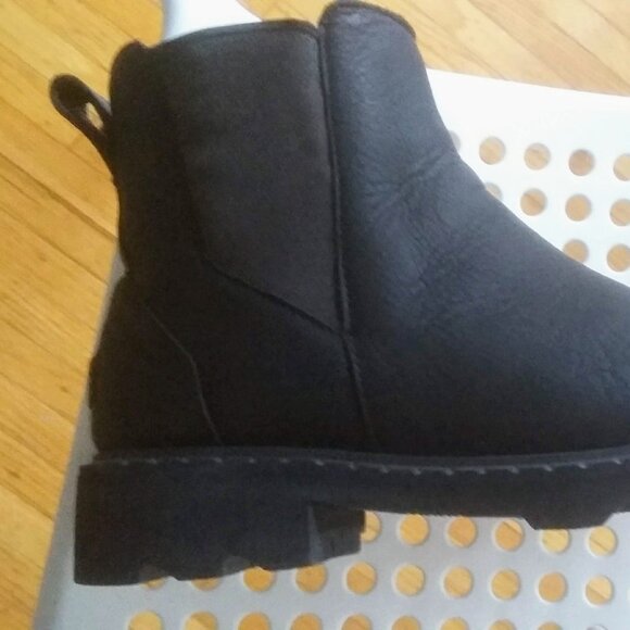 HOLIDAY SALE⭐️ SOREL BLACK LEATHER CHELSEA ANKLE BOOTS WATERPROOF - Picture 5 of 11